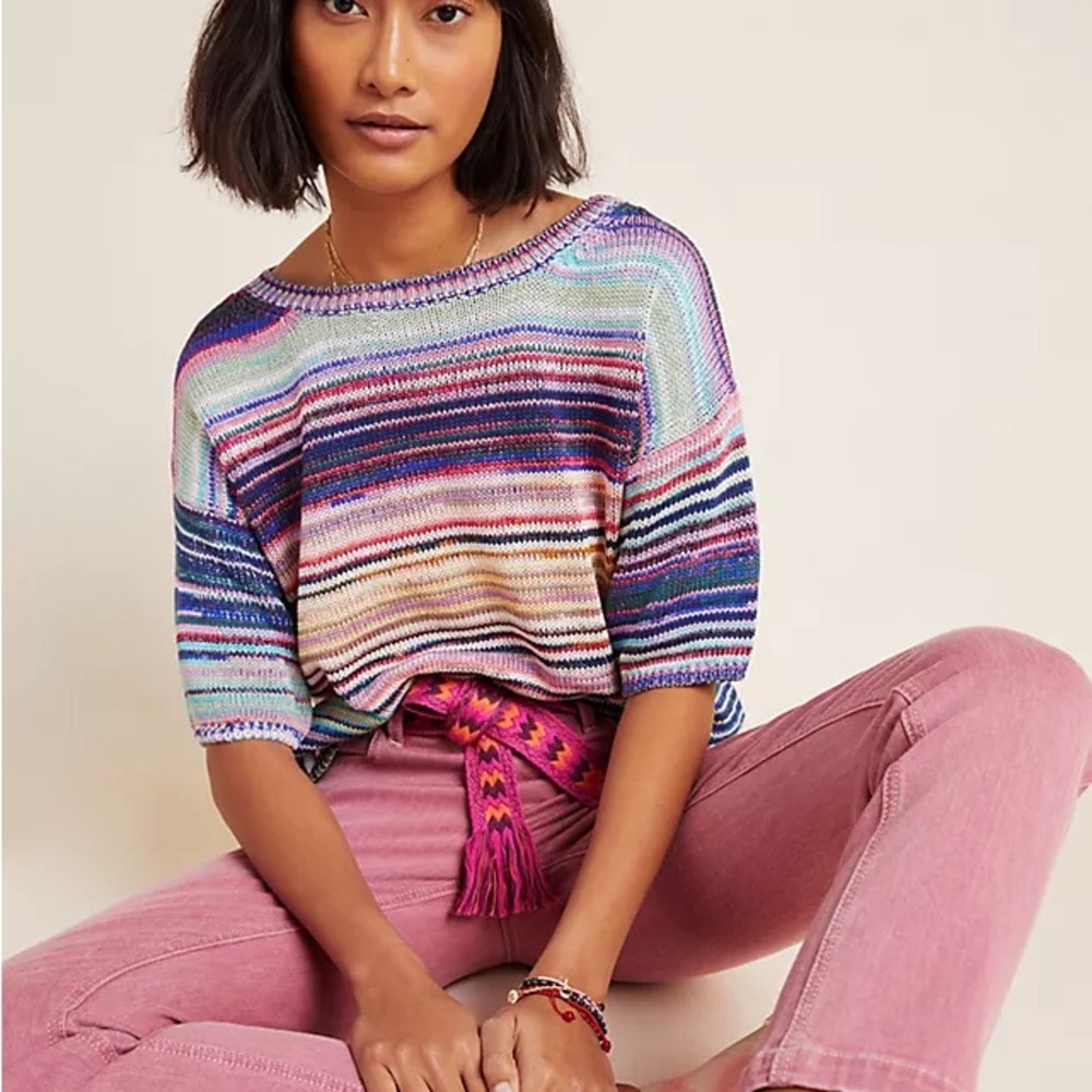 Anthropologie Bianca Sweater Tee - Picture 4 of 5